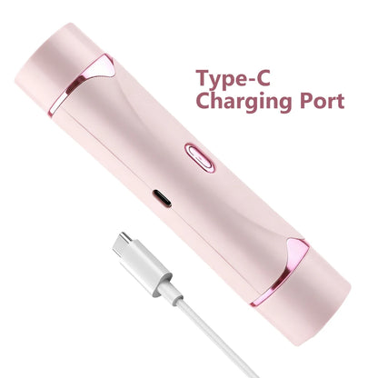 2-in-1 Dual-Head Electric Women’s Hair Trimmer & Shaver for Sensitive Skin
