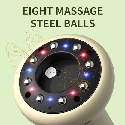 Electric Cupping & Gua Sha Massager - Adjustable Heat & Suction Therapy Device
