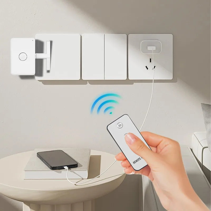 Wireless Smart Switch Pusher - Remote Controlled Auto Light Switch Bot