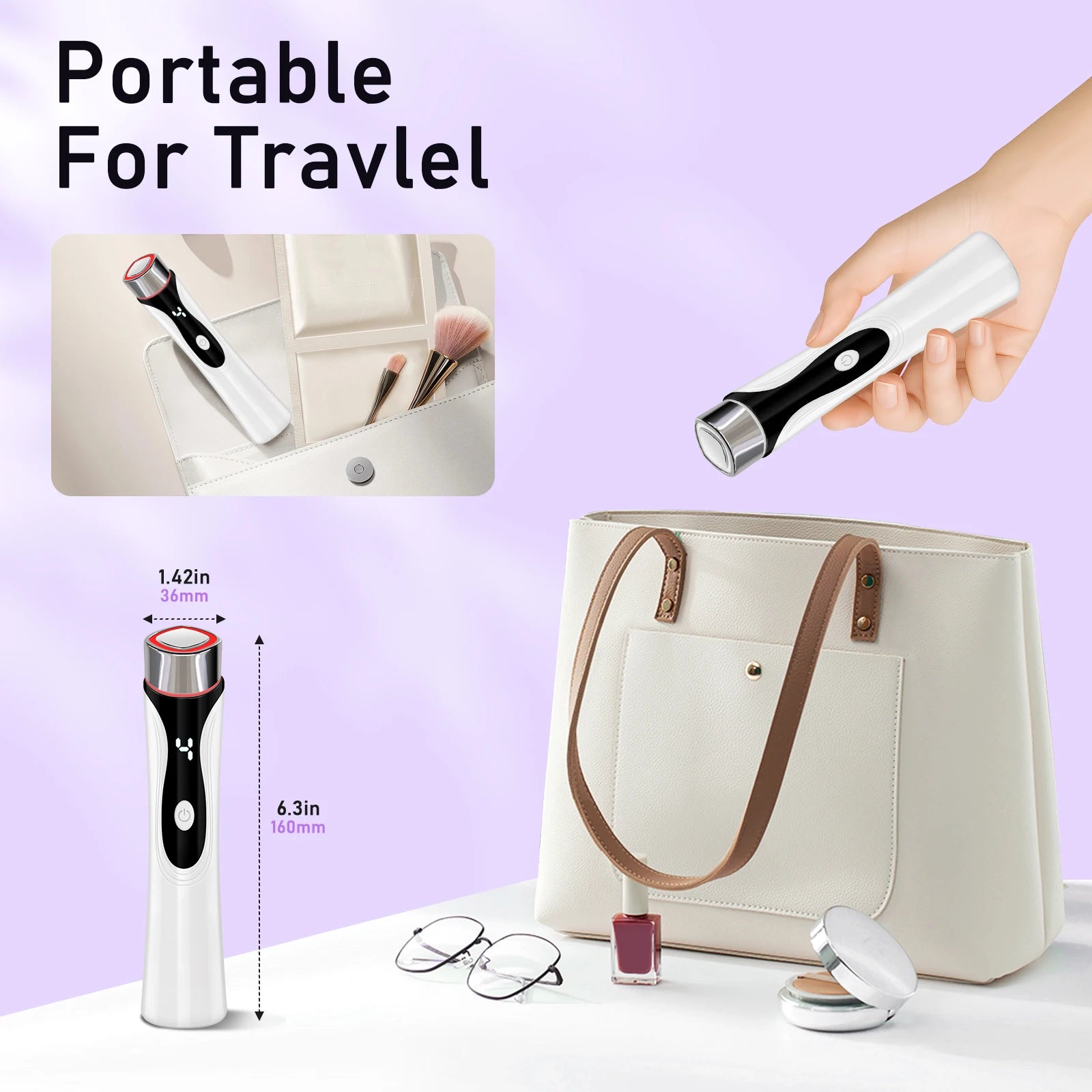 Microcurrent Facial Massager & Skin Tightening Lifting Beauty Device - 12