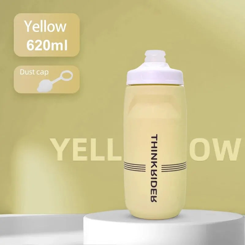 ThinkRider Sports Water Bottle - Leak-Proof Squeeze Bottle for Cycling & MTB - 28