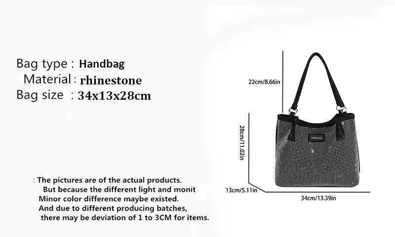 Luxury Diamond Quilted Shoulder Bag