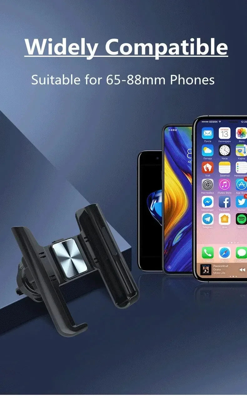 Gravity Air Vent Car Phone Holder - Secure Hands-Free Smartphone Mount