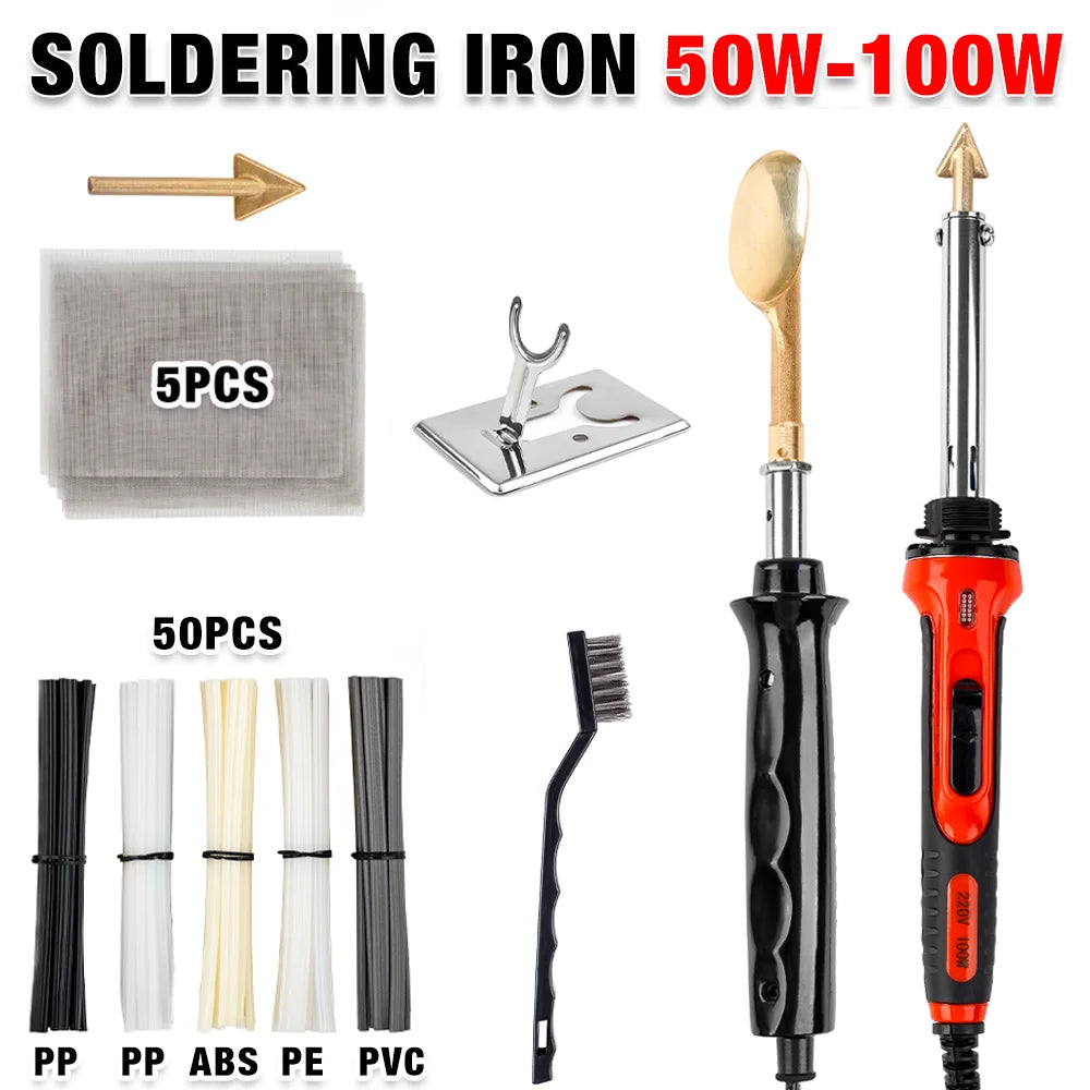 50W/100W Plastic Welder & Leather Smoothing Iron for Bumper Repair