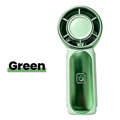 Portable 5-Speed Handheld Mini Fan USB-C Rechargeable Cooling Fan