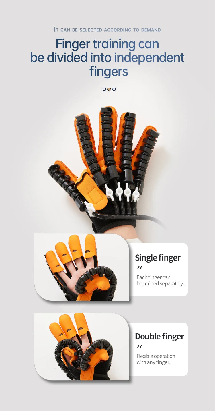 Robotic Stroke Rehabilitation Glove - Hand & Finger Trainer