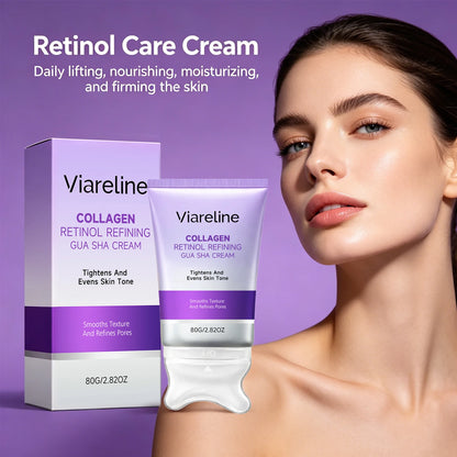 Collagen Retinol Gua Sha Lifting Cream for Facial Contouring & Skin Tightening