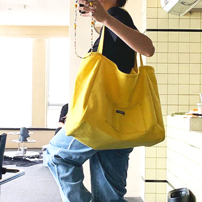 Luxury Korean Canvas Tote