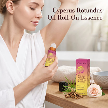 Cyperus Rotundus Roll-On Oil Essence for Post-Hair Removal Skin Soothing & Care