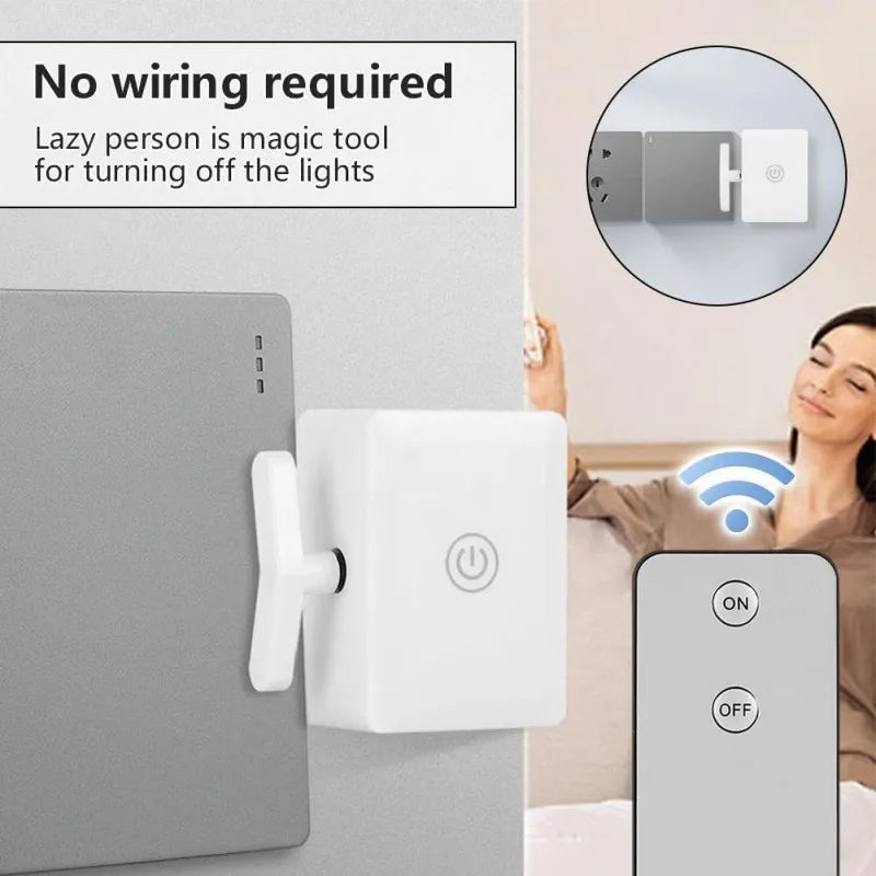 Wireless Smart Switch Pusher - Remote Controlled Auto Light Switch Bot - 4
