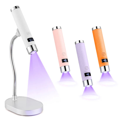 2-in-1 Auto-Sensing UV LED Nail Lamp & Handheld Dryer