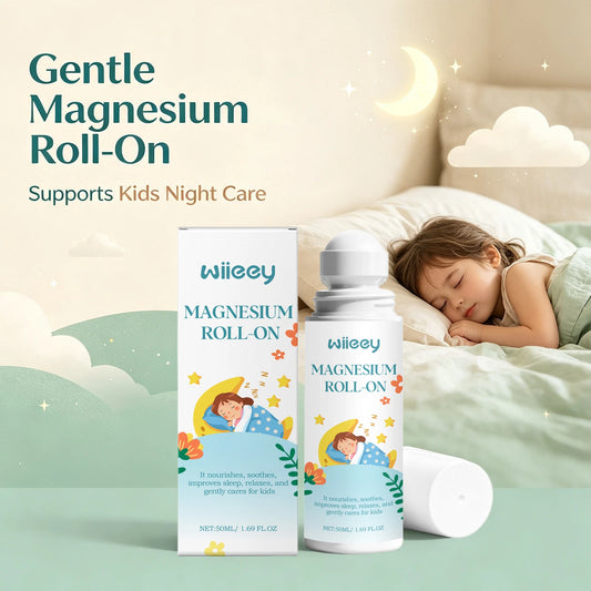 Natural Magnesium Roll-On for Kids Sleep & Relaxation Support