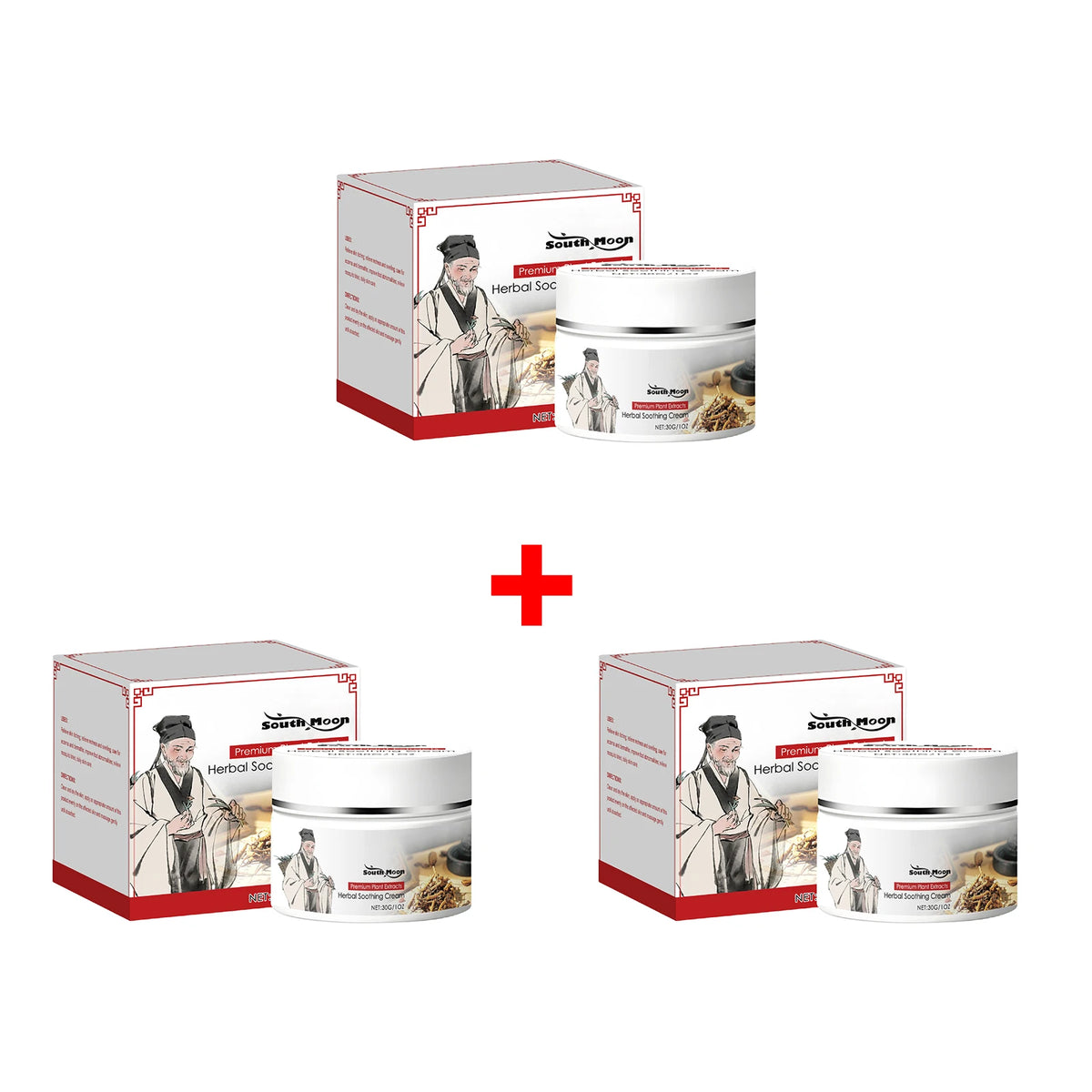 Herbal Soothing Skin Cream - Natural Relief for Dryness, Itching, and Redness