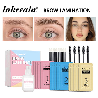Professional DIY Eyebrow Lamination & Brow Perm Lift Kit