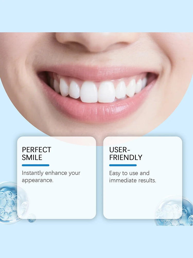 Instant Smile Temporary Dentures - Natural Looking Upper & Lower Teeth Veneers