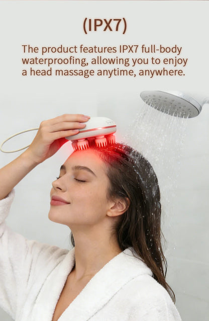 Cordless EMS Scalp Massager & Deep Tissue Body Relaxer