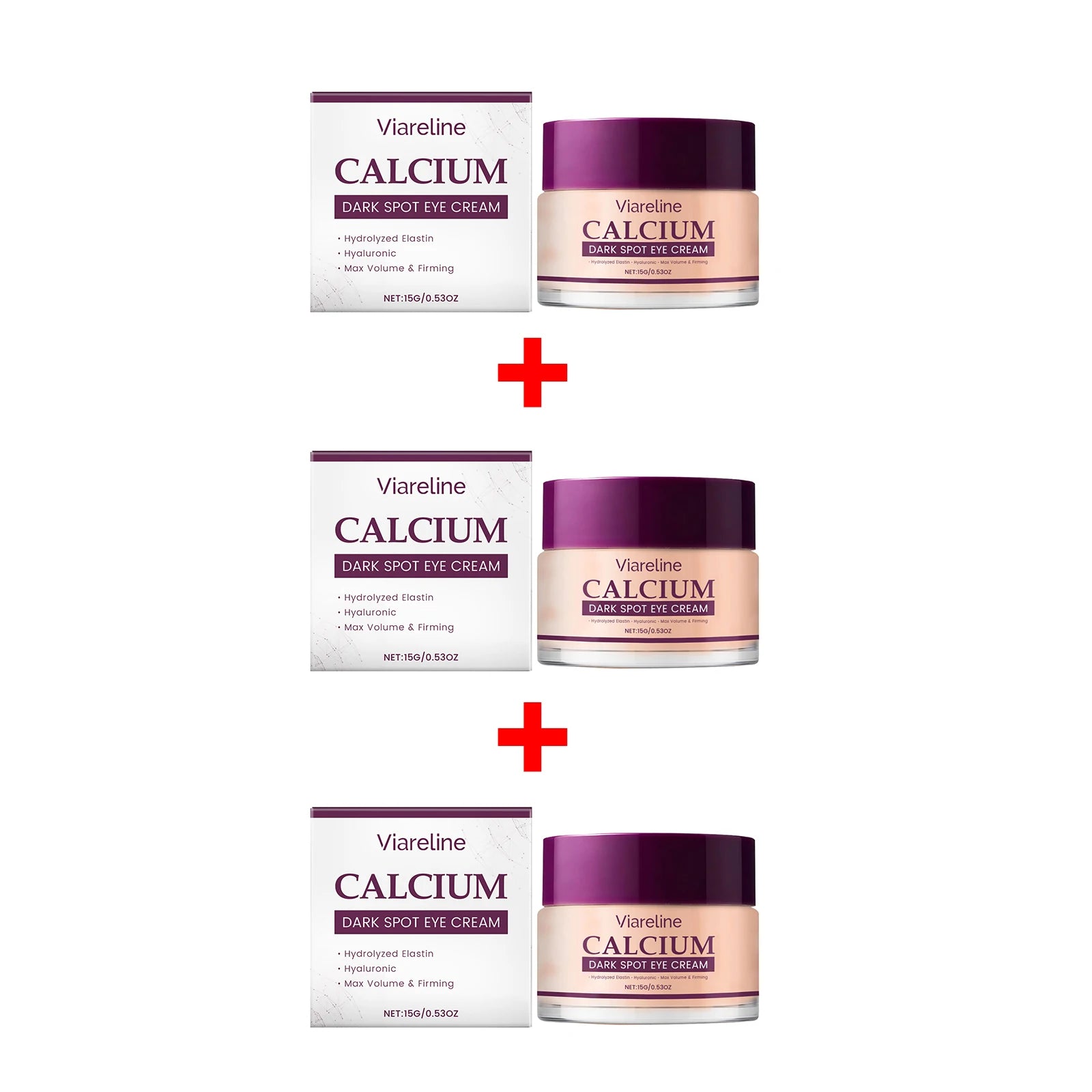 Calcium Dark Spot Eye Cream - Firming & Hydrating Under Eye Repair Treatment - 13