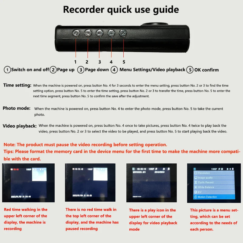 Dual Lens Dash Cam: 1080P HD Car Camera with Night Vision & Loop Recording - 17
