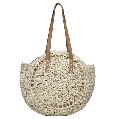 Luxury Woven Summer Straw Tote