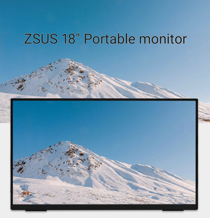 18-Inch 100Hz Portable Monitor 1080P FHD HDR IPS Travel Display