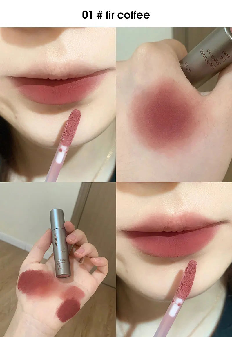 Velvet Matte Liquid Lipstick - Waterproof & Long-Lasting Smudge-Proof Lip