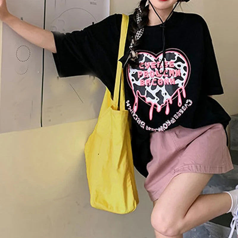 Luxury Korean Canvas Tote