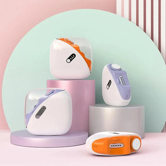 Automatic Electric Nail Clipper & Trimmer with LED Light