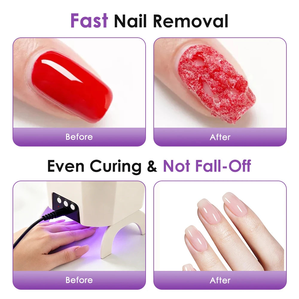 2-in-1 Electric Nail Gel Polish Remover and UV LED Curing Dryer Machine