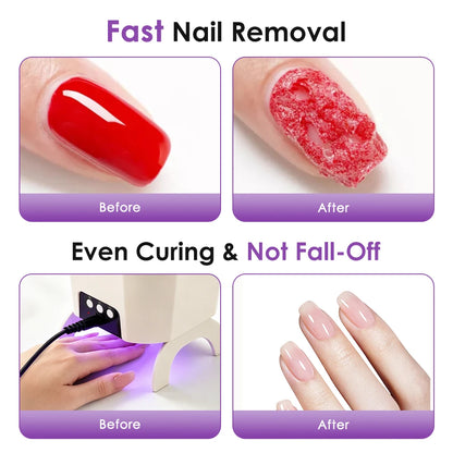 2-in-1 Electric Nail Gel Polish Remover and UV LED Curing Dryer Machine