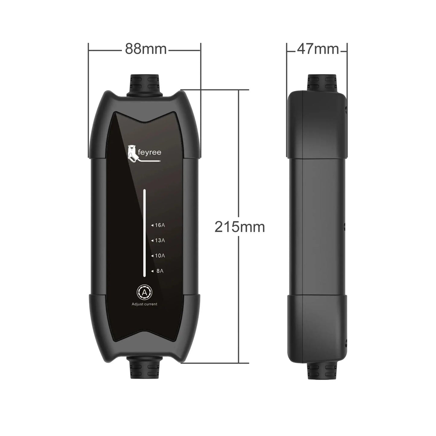Portable 3.5KW Tesla EV Charger - NACS Plug Fast Charging Cable 5M