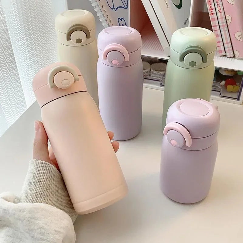 Mini Stainless Steel Vacuum Insulated Travel Mug - Portable Coffee Flask