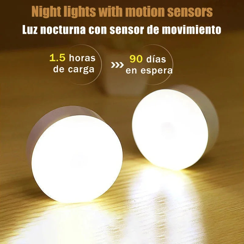 Rechargeable Motion Sensor LED Night Light - 2