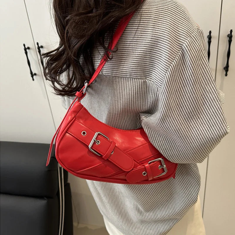 Luxury Vintage Stone Shoulder Bag