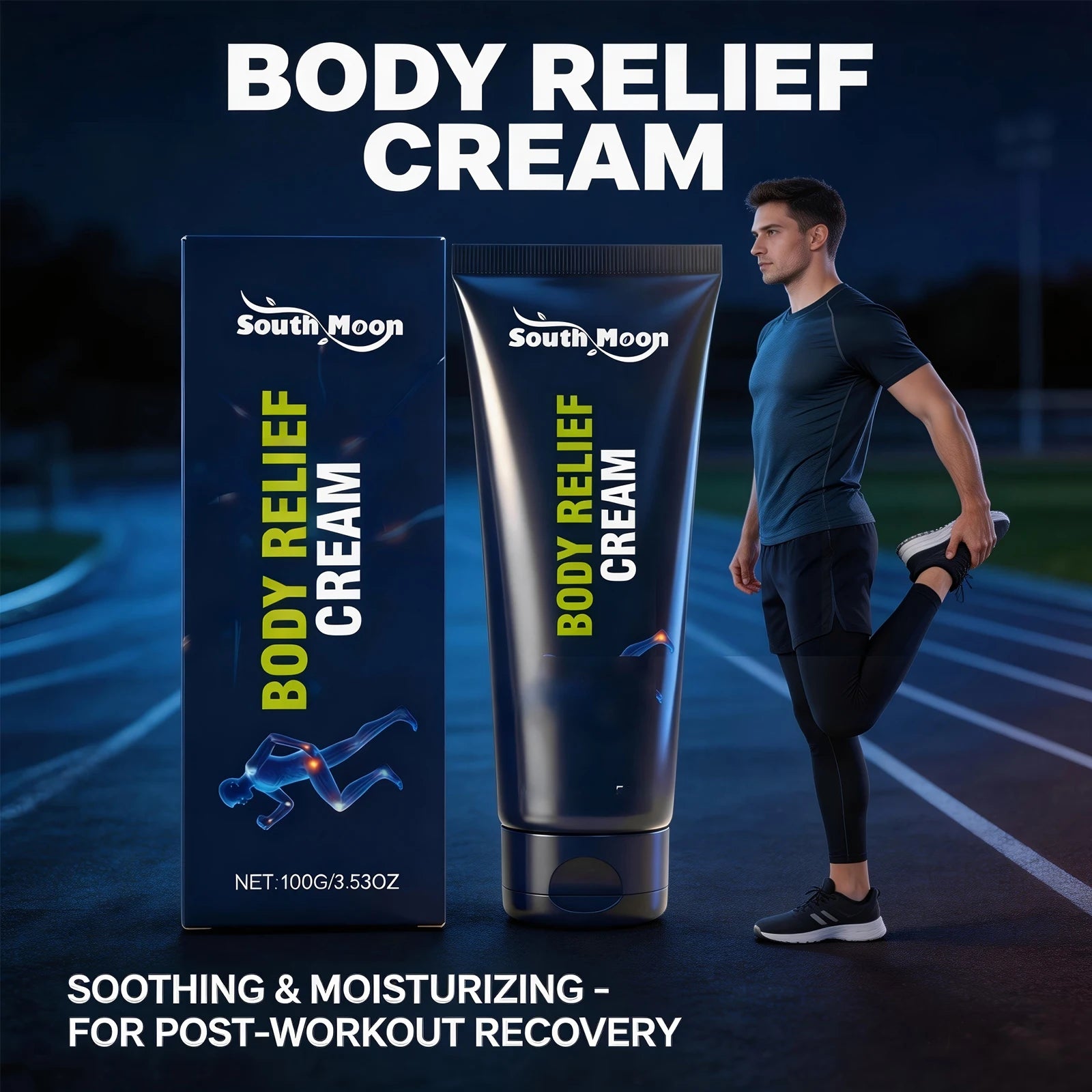 South Moon Joint & Muscle Relief Cream – Natural Soothing Body Recovery Massage Cream - 5