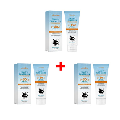 Tallow Sunscreen SPF 50 Broad Spectrum Moisturizing Face and Body Sun Protection