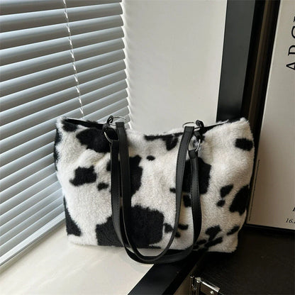 Luxury Plush Korean Shoulder Bag