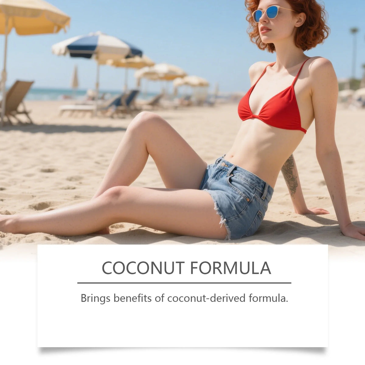 Coconut Brazilian Firming Body Oil - Hydrating & Tightening Skin Care Treatment