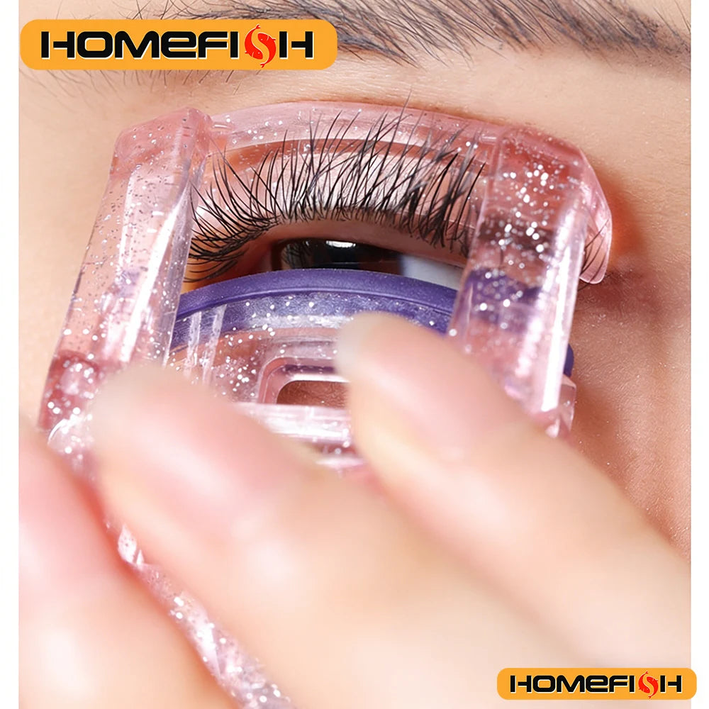 2Pcs Eyelash Curling Clamps - Professional Lash Curler Tool Set