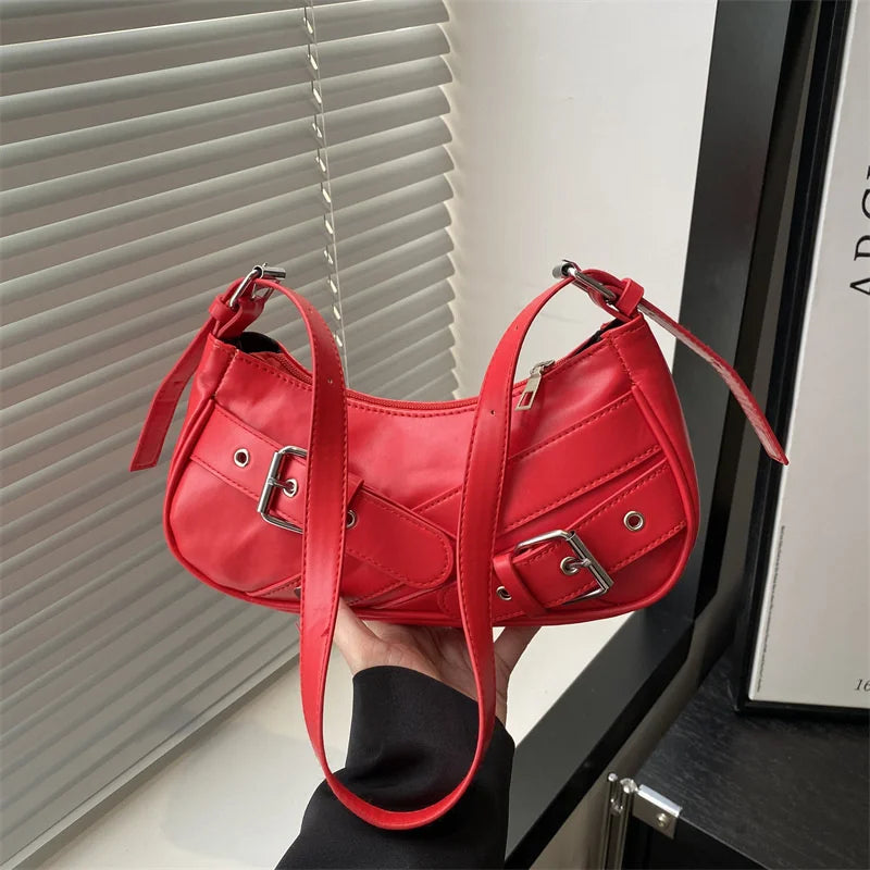 Luxury Vintage Stone Shoulder Bag