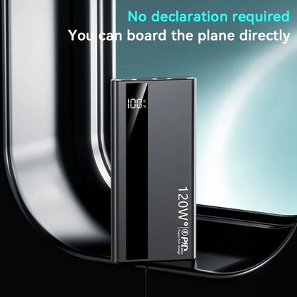 Lenovo 120W 500000mAh Fast Charging Portable Power Bank