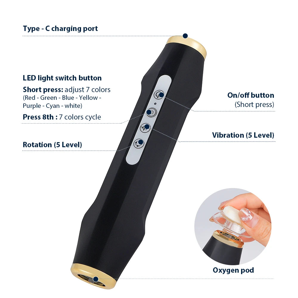 CO2 Oxygen Glam Pods for Bubble Facial Machine