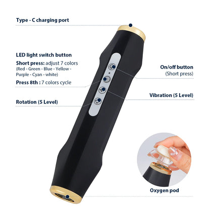 CO2 Oxygen Glam Pods for Bubble Facial Machine