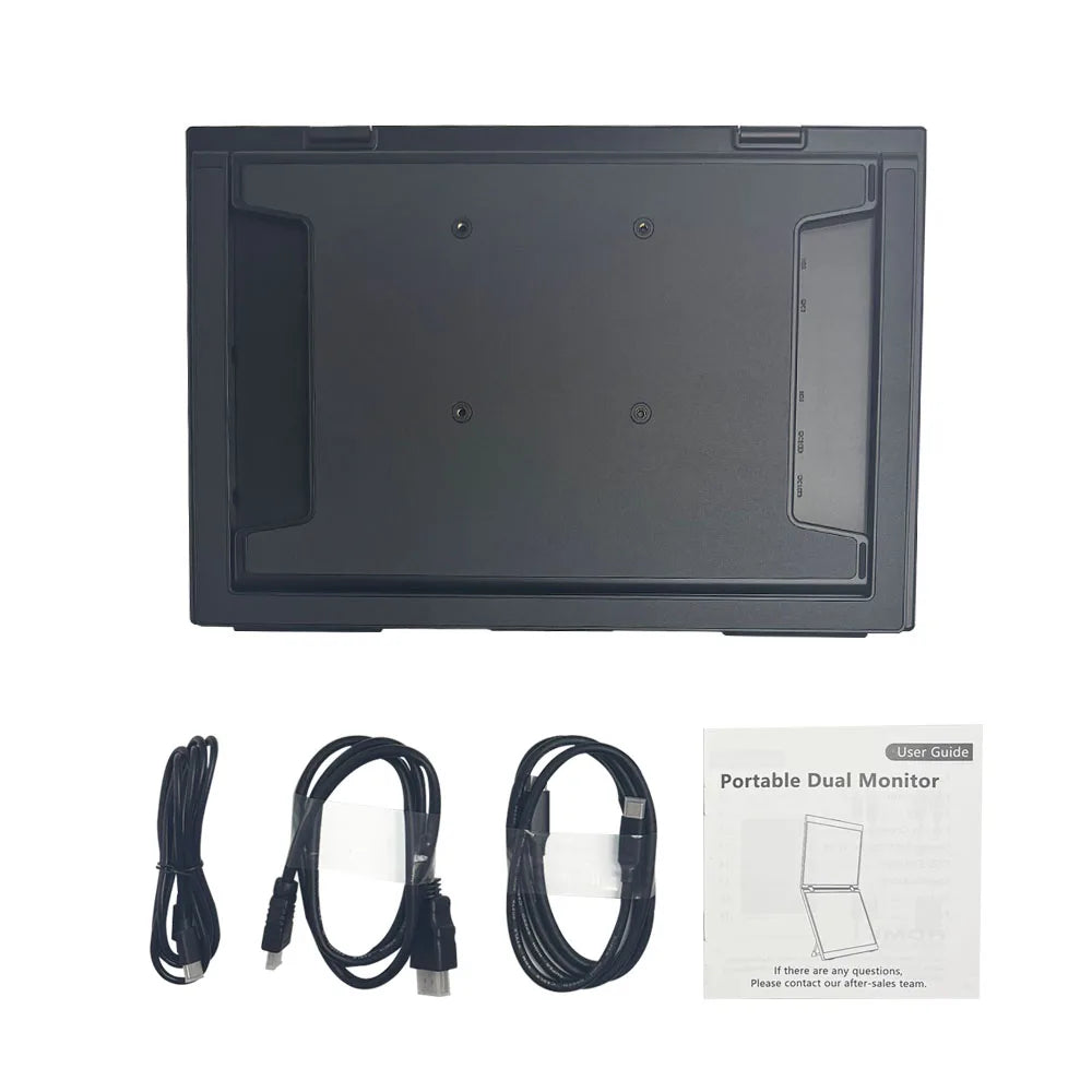 14" Dual Screen Portable Laptop Monitor - 1.2K 1920x1200 IPS Triple Display