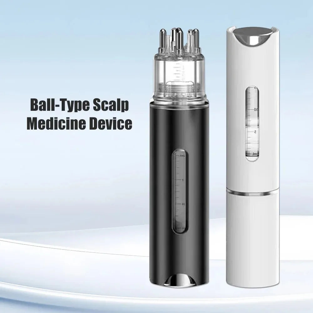 Portable Scalp Oil Applicator & Massage Comb for Hair Growth & Serum Treatment