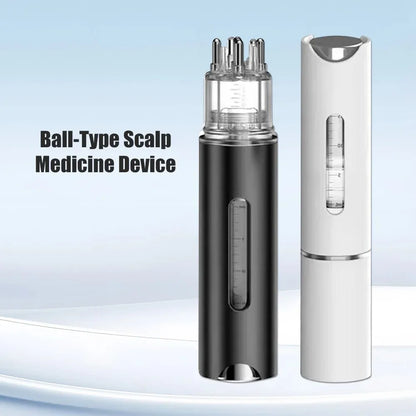 Portable Scalp Oil Applicator & Massage Comb for Hair Growth & Serum Treatment