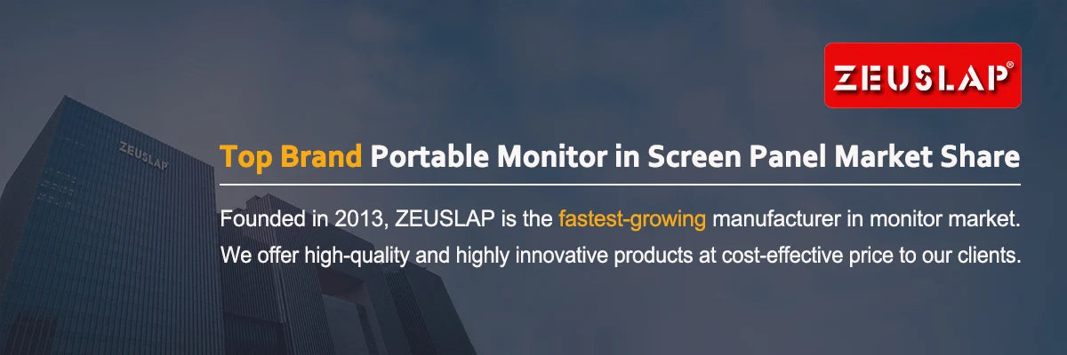 18.5" Smart Portable Touch Monitor with Google TV & Built-in Streaming