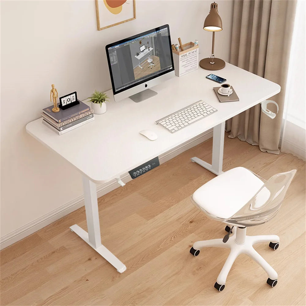 Electric Height Adjustable Standing Desk - Motorized Sit-Stand Home Office