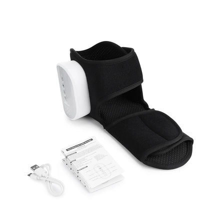 Dual-Airbag Electric Heated Foot and Ankle Massager for Pain Relief