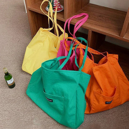 Luxury Korean Canvas Tote