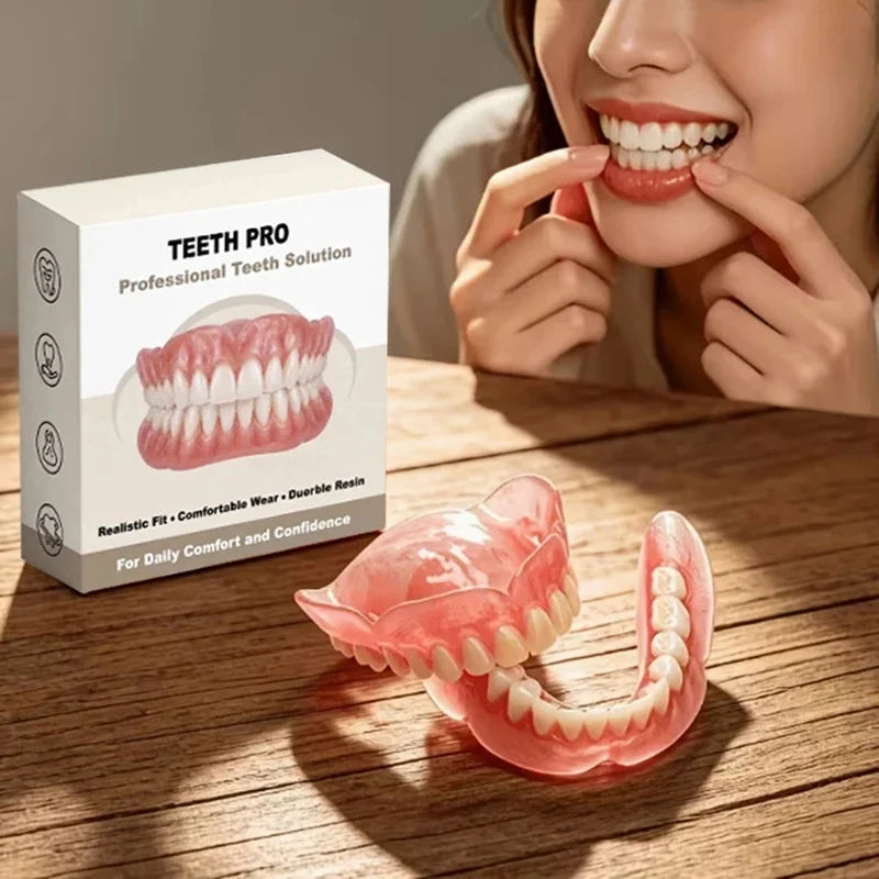 Comfortable Realistic Denture Set for Natural Looking Smile and Daily Confidence - 7